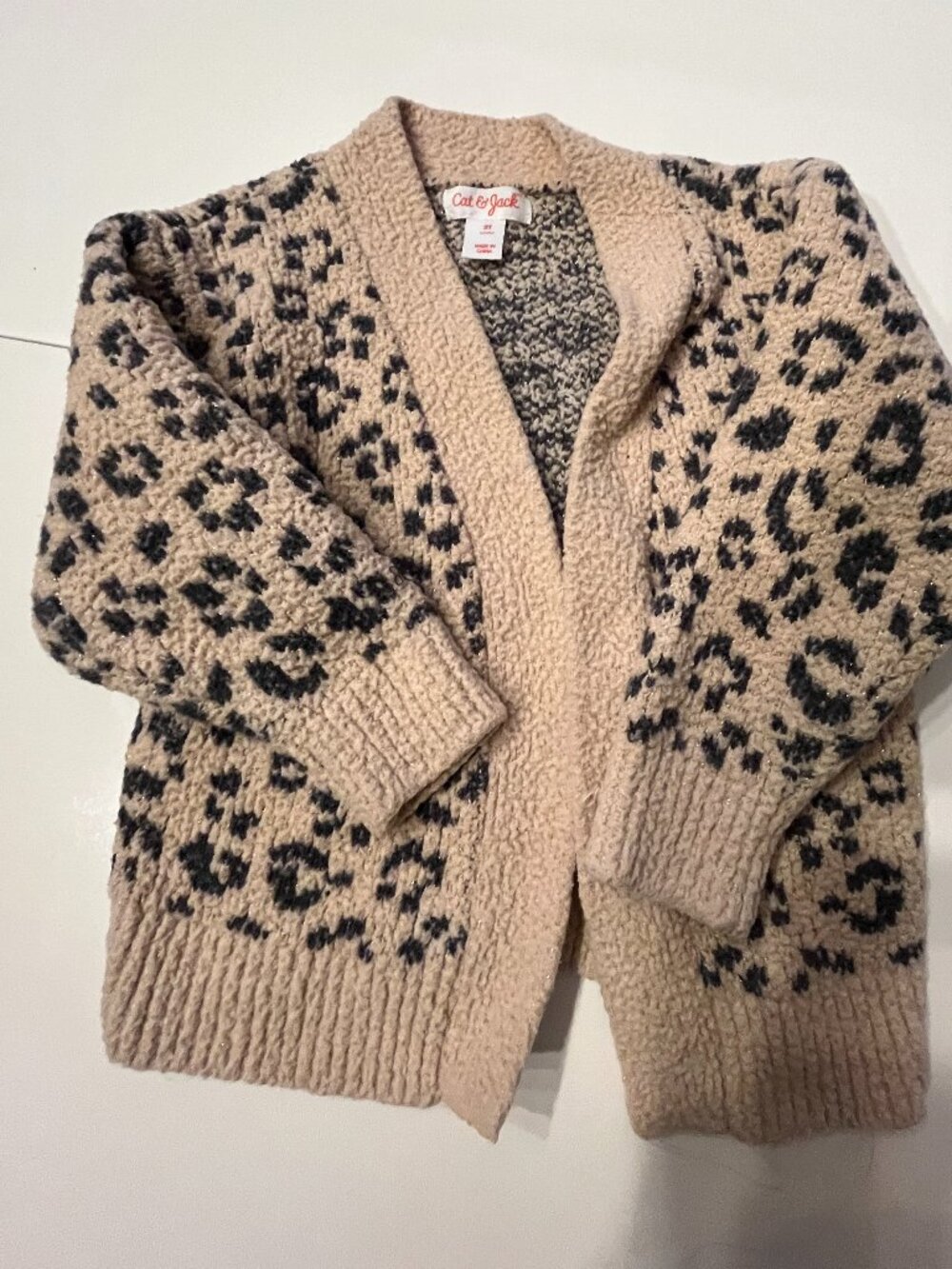 Cat &  Jack Open Front Cardigan  Size 2T